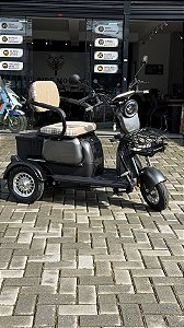 TRICICLO ELÉTRICO - XE-10 - CINZA - 1000W