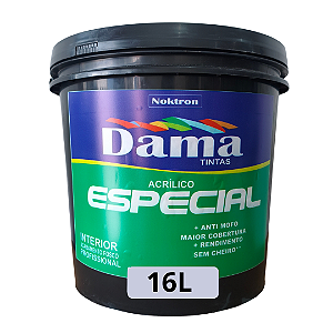 Tinta  Anti-mofo Acrilica Profissional Branco 16L Especial Dama