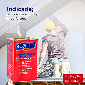 Massa acrílica Eucatex