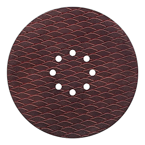 Discos 9" Lixa P/ Lixadeira De Parede Teto 225mm 8 Furos