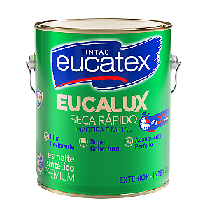 Tinta Esmalte Sintético Secagem Rápida 20min Eucalux