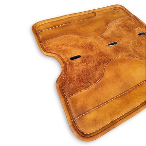 Manta Gel Neoprene Revestida em Couro com Reforço Boqueirão - Caramelo
