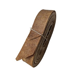 Látego de Couro Cru Sovado 30 mm (Par)