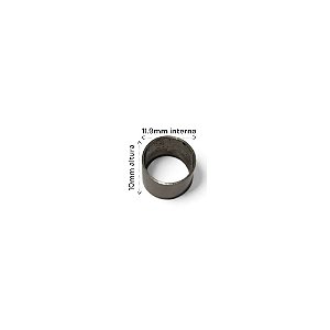 Bombinha de Aço Inox 10mm x 11,9mm