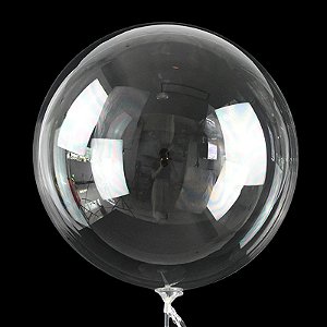 Balão Bubble Transparente de 10 Polegadas para Festa e Eventos - 1 Unidade