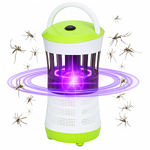 Luminária Mata-Mosquito LED UV Silenciosa Bivolt Fix