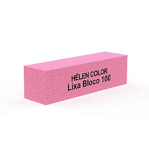 Lixa Bloco Polidora Unhas Colorida Helen Color