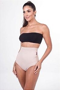 Calcinha Modeladora Cós Alto Chocolate Contour Slim