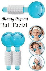 Esferas Cromoterapia Beauty Crystal Ball Azul Calmante e Cicatrizante