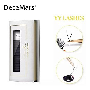 Cílios Decemars Premium Y Shaped Volume Lash 0,07 D 10mm