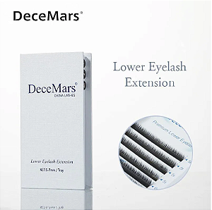 Cílios Decemars Lower Eyelash Extension 0,10 B Mix 5-6-7mm