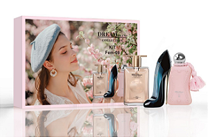 Kit 3 Perfumes Dream Brand Collection Fem-09