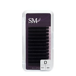 Cílios SM Lash Elipse 0,20 D Mix 8-12mm