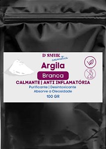 Argila Branca D'Smuk 100gr