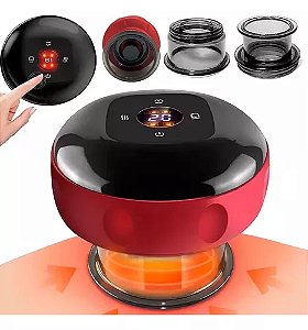 Ventosa para Massagem Elétrica Recarregável AM-035 Tomate