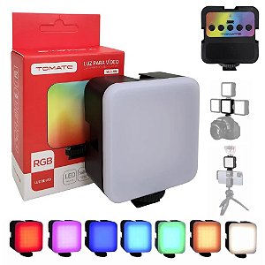Luz para Vídeo e Foto Led MLG-106 Tomate