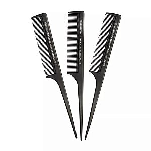 Pente Plástico Profissional Comare Stilo em Nylon Antiestático ION – Suporta 180º