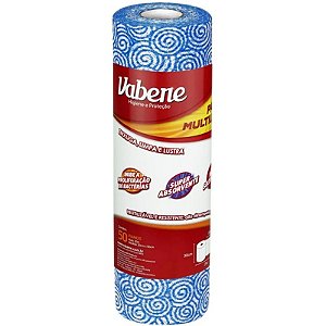 Pano Multiuso 50 unid Azul 25mx28cm Vabene