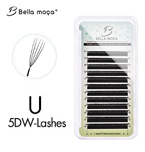 Cílios Bella Moça W 5D U 0,07 D Mix 8-12mm