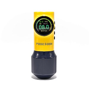 Pen Poseidon Lucius Amarelo/Azul