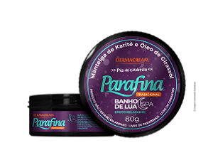 Parafina Tradicional Banho de Lua Dermacream 80gr