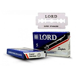 Lâmina de Barbear Lord Super 5 unidades