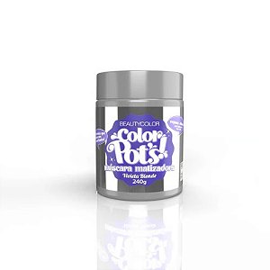 Máscara Matizadora Color Pot’s - Violeta Blonde 240gr