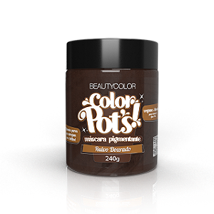 Máscara Pigmentante Color Pot’s - Ruivo Dourado 240gr