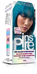 Creme Tonalizante de Pigmentação Direta Color Inspire - Anima Blue 100gr