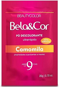 Pó Descolorante Bela&Cor - Camomila 20gr