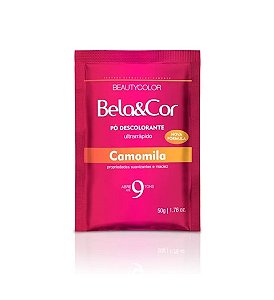 Pó Descolorante Bela&Cor - Camomila 50gr