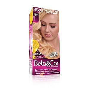 Coloração Kit Bela&Cor - 10.0 Louro Claríssimo