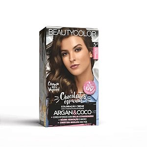Coloração Kit BEAUTYCOLOR - 5.3 Castanho Claro Dourado