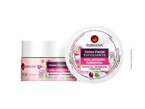Esfoliante Facial em Gel Rosa Mosqueta Rubiginosa Rubinova 100gr