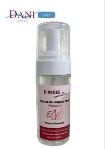 Shampoo Mousse de Limpeza Facial Pitaya e Damasco Danibeleza 150ml