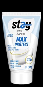 Creme Desodorante Antitranspirante Stay Max Protect Men 50gr