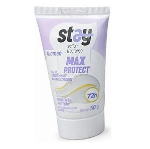 Creme Desodorante Antitranspirante Stay Max Protect Women 50gr