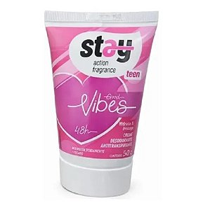 Creme Desodorante Antitranspirante Stay Teen Good Vibes 50gr