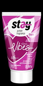 Creme Desodorante Antitranspirante Stay Teen Good Vibes 50gr