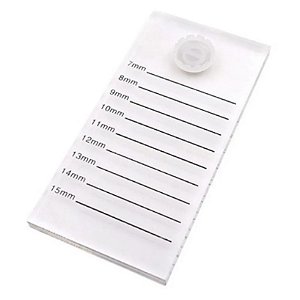 Placa Suporte Acrílica para Cílios