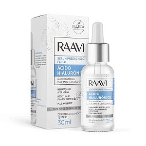Sérum Facial Preenchedor Ácido Hialurônico Raavi 30ml