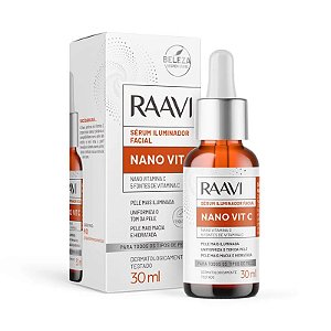 Sérum Facial Iluminador Nano Vit C Raavi 30ml