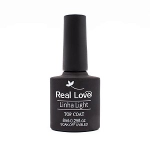 Top Coat Linha Light Real Love 8ml