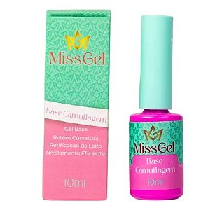 Base Camuflagem Miss Gel 10ml