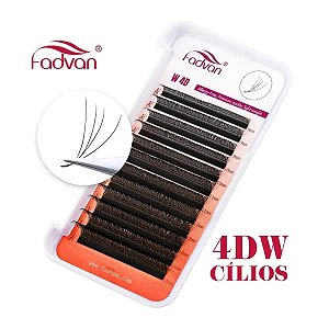 Cílios Fadvan 4D W 0,07 Curvatura C