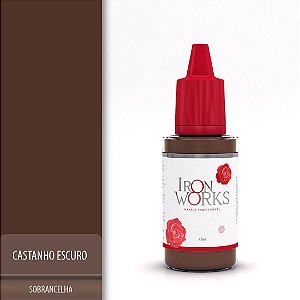 Castanho Escuro Pigmento Iron Works 15ml