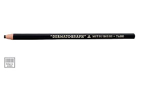 Lápis Dermatográfico Preto Mitsubishi 7600 Sertic