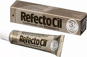 Tintura para Sobrancelhas e Cílios Castanho Claro 3.1 Refectocil 15ml