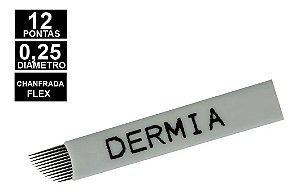 Lâmina Flex Dermia 12 pontas 0,25mm