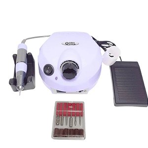 Micromotor Nail Polisher Porquinho Bivolt 45.000 RPM Girl Fatale – Modelo 202C